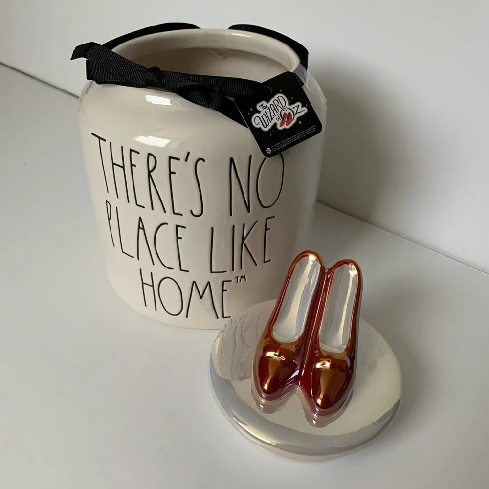 Rae Dunn THERE'S NO PLACE LIKE HOME Canister